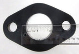 2" oval/elliptical flange FULL FACE EPDM Rubber water meter gasket