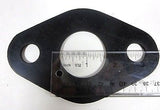1-1/2" oval/elliptical flange FULL FACE EPDM Rubber water meter gasket