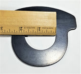 1-1/2" flanged water meter gasket, drop in style, EPDM Rubber, 1/8" or 1/16" thickness
