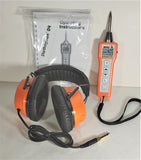 Sewerin Stethophon 04 handheld leak detector - Wired Headphone Kits with Soft Bag