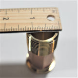 1" Water Meter Coupling, LEAD-FREE brass, 1" Fem Swivel Meter x 1" male NPT