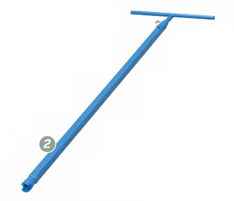 Telescoping Adjustable Length Curb Stop Wrench/Key