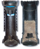Debris Cap for Water Valve Boxes - GREEN Handle