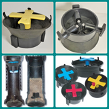 Debris Cap for Water Valve Boxes - GREEN Handle