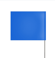 FlagShooter Marking Flags- 33" Plain, Preprinted, and Custom 1000 per box