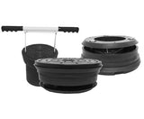 BLACK Non-Pop Polymer Valve Box Lid - Quiet, Secure, Radio Device Capable