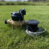 Zenner 5/8" x 3/4" multi-jet Water meter, US Gallon with Pit Touchpad