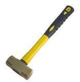 Brass Head Non-Sparking Non-Magnetic Hammer for use with flaring tools