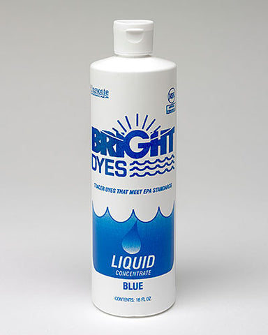 FLT BLUE Liquid - Bright Dyes Tracer Dye for water or wastewater leak detection