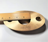 1-1/2" Lead-free Brass 2-bolt Water Meter Flange For 1.5" Water Meter W/Gasket
