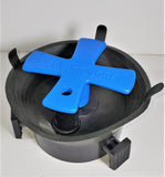Debris Cap for Water or Gas Valve Boxes with Lock Bracket