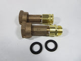 Water Meter, Garden Hose or RV Adapter Couplings, FGH x MGH