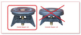 Curb Box Repair Lids - INSIDE Repair lid for Outside Style 2-1/2" Curb Box (T-372)