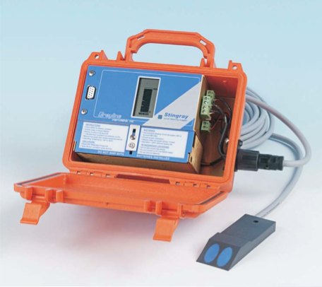 Micronics Ultrasonic Portable Level Velocity flow meter For Non-full Pipe